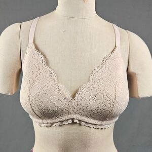 NWOT - Aerie Wireless Lace Overlay Bra - Size 36C